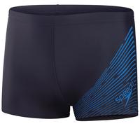 Speedo medley logo aquashort true navy/true cobalt s - uk32