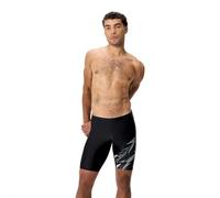Speedo Medley Logo Jammer para Hombre, Negro, 30