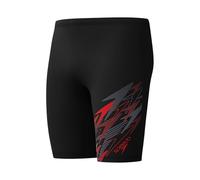Speedo Medley Logo Jammer para Hombre, Negro, 34