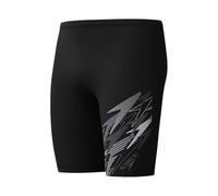 Speedo Medley Logo Jammer para Hombre, Negro, 40
