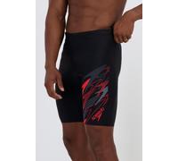 Speedo Medley Logo Jammer para Hombre, Negro, 32