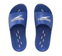 Speedo Men's Slides | Pool Sliders | Quick Dry, Navy, 11 UK