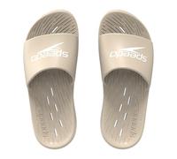 Speedo Men's Slides | Pool Sliders | Quick Dry, Pale Tan, 7 UK