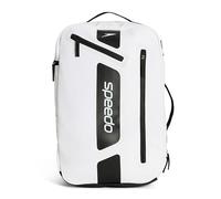 Speedo Mochila Unisex para Adultos, tamaño Mediano, 25 litros, Speedo Blanco/Negro, Talla única, Mochila Teamster Mediana de 25 litros