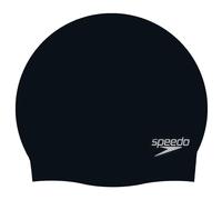 Speedo Moulded Silicone Cap Junior Black Junior Black