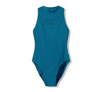 Speedo Mujer Endurance+ Logo Hydrasuit Swimsuit, SPEEDO BLACK/SM, 46