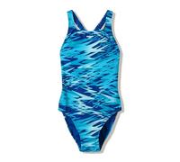 Speedo Mujer Hyperboom Print Medalist Swimsuit, Night Watch, 36