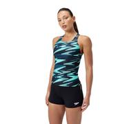 Speedo Mujer Tanquini Hyperboom | Secado rápido | Entrenamiento | Fitness | Resistente al Cloro Arctic Glass 28