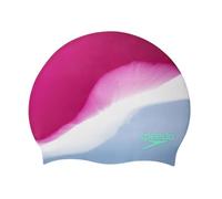 Speedo Multi Colour Silicone Swimming Cap One Size