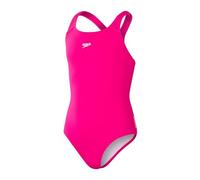 Speedo Bañador Niña Eco Endurance+ Medalist, resistente al cloro, reciclado, rosa eléctrico 5-6