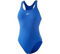 Speedo Junior Girl'S Eco Endurance+ Medalist Swimsuit | Chlorine Resistance | Recycled Fabric | Comfort Fit | Swimming Lessons | Swim Holiday, Bondi Blue, 9-10 Years