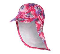 Speedo Niña Sombrero con protección solar para aprender a nadar | Protección UV | Ropa para vacaciones | Sombrero de niños Cherry Pink/Sweet Taro/Hellium M