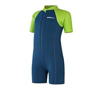 Speedo Niño Traje de Neopreno Essentials para Aprender a Nadar | Clases de natación | Tacto Suave | Neopreno Harmony Blue/Green Lizard 6-9M