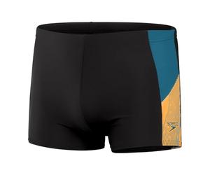 Speedo Pantalones Cortos Aquashort para Hombre, Negro, 32