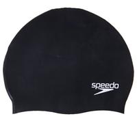Gorro de Natación Speedo Plain Moulded Silicone Negro Talla única