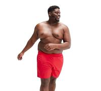 Speedo Plus Size Essential 16" Short de Agua Hombre, Federal Red, 50
