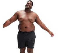 Speedo Plus Size Essential 16" Short de Agua Hombre, Negro, 46