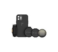 Speedo PolarPro LiteChaser - iPhone 12 Pro - Kit VND - Funda Protectora - Asa Correspondiente - Filtro ND Variable - Tapa de Lente - Compatible con Objetivos Moment Serie M - MagSafe