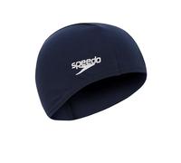 Speedo Polyester Cap Junior Gorro de natación Junior Unisex, Negro, Talla Única