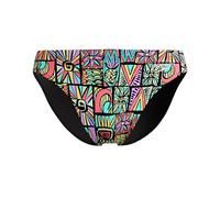 Speedo Print Beachstar Brief 2" Slips de natación para Hombre, Neon Violet, 28