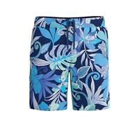 Speedo Print Boardshort 18" Short de Agua para Hombre, Hapuna Blue, 34