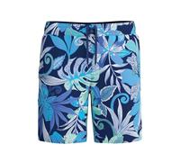 Speedo Print Boardshort 18" Short de Agua para Hombre, Hapuna Blue, 38