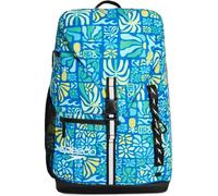 Speedo printed 35l team rucksack blue / yellow azul/amarillo