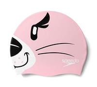 Speedo Printed Character Cap Gorro de natación Junior Unisex, Aria Blossom/Blanco, Talla Única