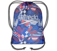 Speedo printed mesh bag azul/rojo