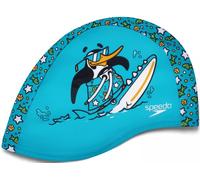 Speedo printed polyester cap turquesa