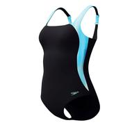 Speedo shaping lunalustre printed 1 piece black/arctic s - uk32