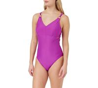 Speedo Shaping Strappy 1 Piece Bañador, por Mujer, Rosa, 42