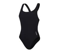 Speedo Solid Scoop Mesh 1 Pc Bañador, Negro, 40 Women's