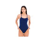 Speedo Solid V-Back 2.0 38 Azul marino
