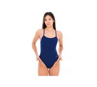 Speedo Solid V-Back 2.0 44 Azul marino