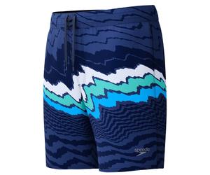 Speedo stripe flex boardshort navy/white m - uk34