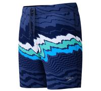 Speedo stripe flex boardshort navy/white s - uk32
