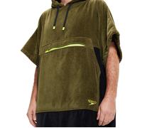Speedo swim poncho unisex black/yellow l