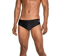 Speedo Swimsuit Brief Eco Prolt Adult Bañadores Ajustados para Hombre, Solid Black, 38