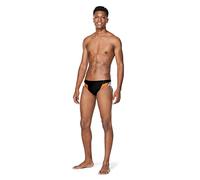 Speedo Swimsuit Brief Endurance+ Splice Team Colors Bañador, Edge Black/Orange, 38 para Hombre