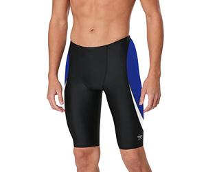 Speedo Swimsuit Jammer Endurance+ Splice Team Colors, Edge Black/Blue, 50 para Hombre