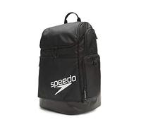 Speedo Mochila Grande Teamster de 35 litros, Unisex Adulto, Black 2.0, 35-Liter