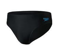 Speedo Tech Panel 7cm Brief Am Slip, Hombre, Black/Mango/Pool, 30