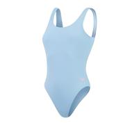 Speedo Textured Deep U-Back Bañador, por Mujer, Azul, 40