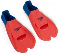 Speedo training fin fluro tangerine/pool blue/blue flame 37/38