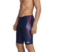 Speedo Traje de baño Jammer Powerflex para Hombre, Estampado de Colores del Equipo