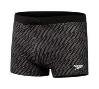 Speedo Valmilton Pantalón de baño Aquashort, por Hombre, Negro/Gris, 8