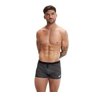 Speedo Valmilton Pantalón de baño Aquashort, por Hombre, Negro/Gris, 8