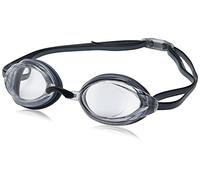 Speedo Vanquisher 2.0 Gafas de natación Unisex Talla única - Gafas de natación (Unisex, Talla única, Gris, Transparente, Negro/Gris, Silicona)