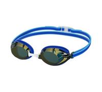 Speedo Vanquisher 3.0 Mirror Gafas de natación para Junior Unisex, Cobalt Pop/Cobalt/Gold Mirror, One Size